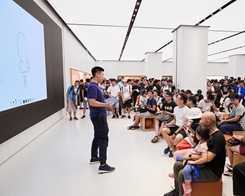 Apple öppnar den första butiken i Taiwan över natten…