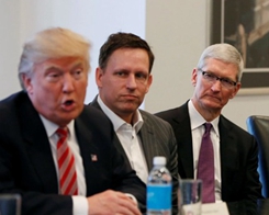 AppleTim Cook stänger stolen för Donald Trump på Tech…