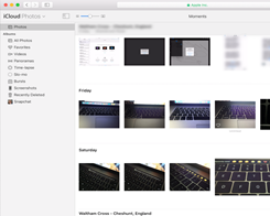 Apples omdesignade iCloud․com Photos-app