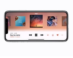 Vackra iOS 12-koncept Åtgärda Apple Musics fulaste problem