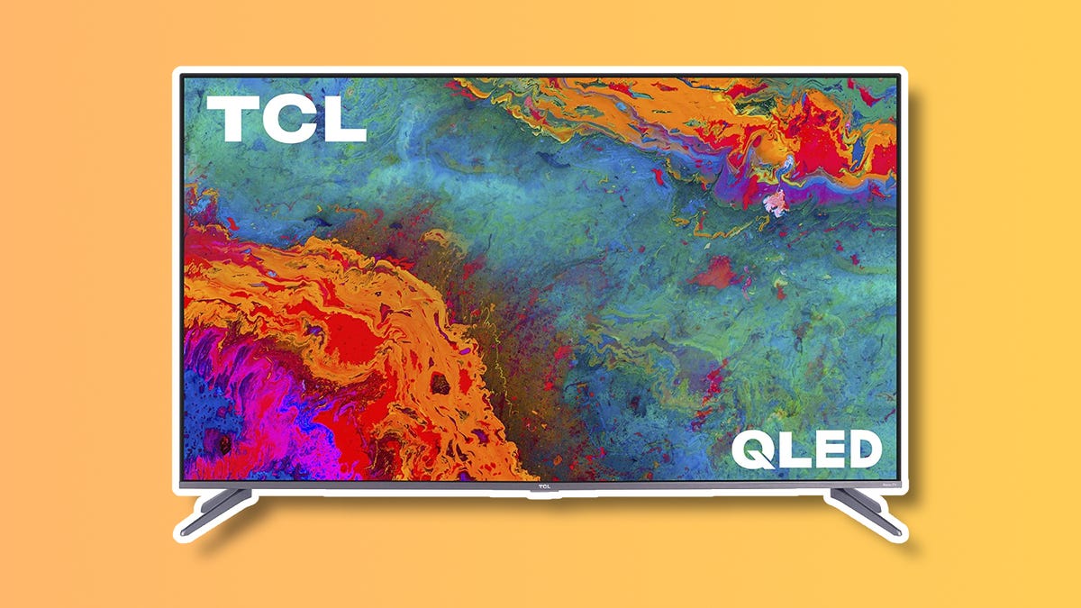 TCL 5-seriens klass baserad på orange bakgrund