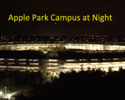 Nya drönarfilmer fullbordar nästan Apples Park Facility i…