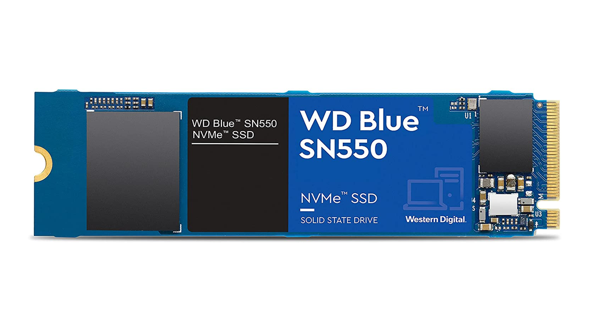WD Biru SN550 NVME SSD.
