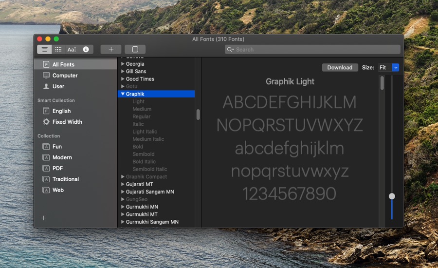 Cara Mendapatkan Font Gratis Baru di macOS
