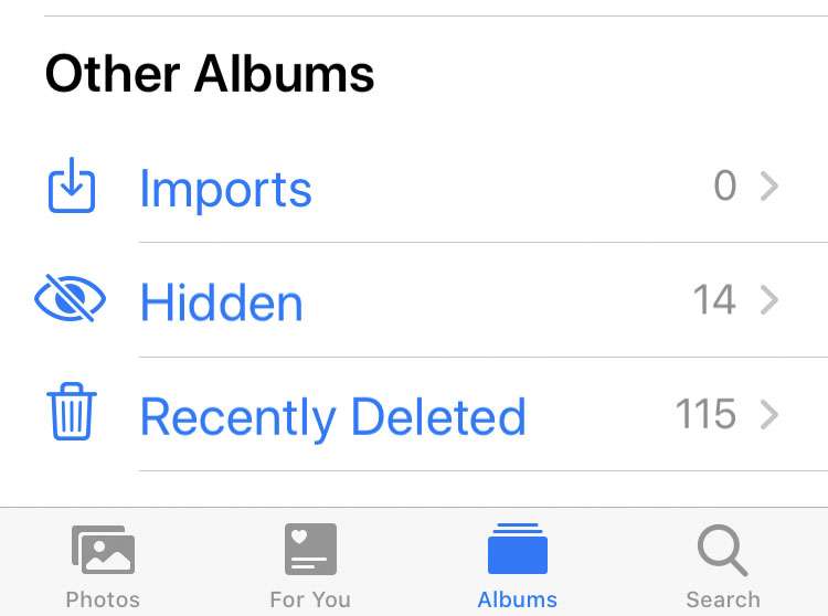 Hur man döljer dolda album på iPhone