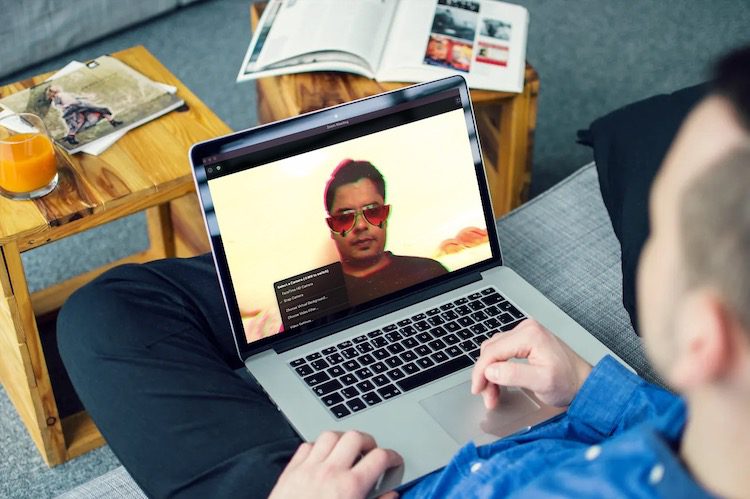 Cách sử dụng bộ lọc máy ảnh Snap khi thu phóng, Skypevà Trò chuyện video trên Google Meet
