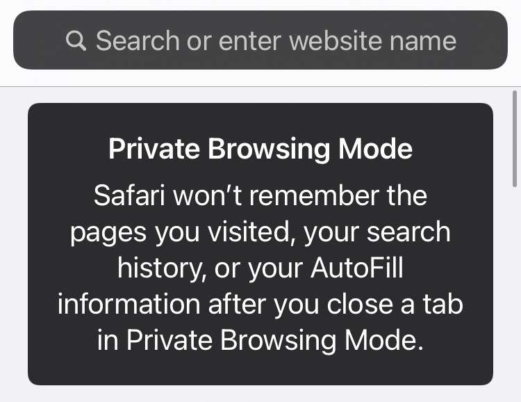 Hur man använder privat surfning med Safari på iPhone