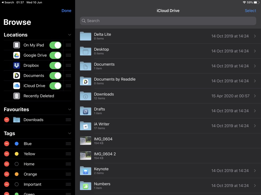 Hur man lägger till valfritt molnlagringskonto till din iPhone eller iPads filapp