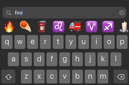 Hur man söker efter emojis på iOS 14