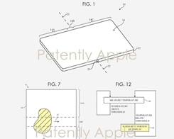 Vikbar iPhone patentdetaljer Uppvärmning och…