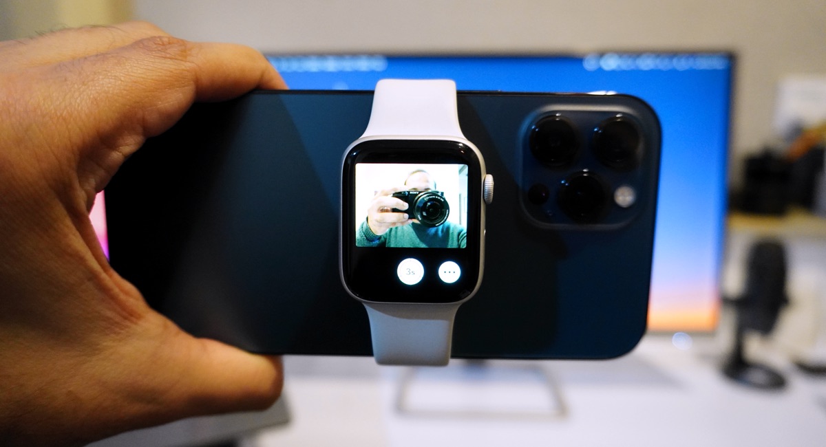 Ta en selfie med din iPhones bakre kamera med din Apple Watch (trick)