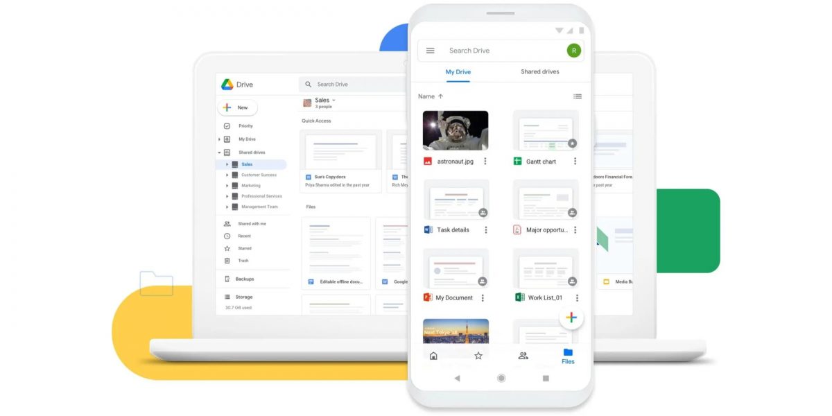 Google Drive och en primeira-app, en ny app för Android 12!