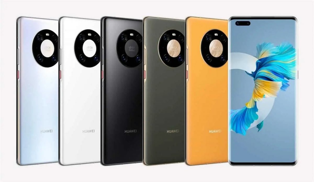 Huawei Mate 40 Pro 4G-pod ser eller primeiro com eller HarmonyOS