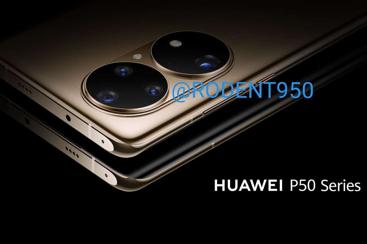 Huawei P50: nova revelação destaca os dois grandes pneus!
