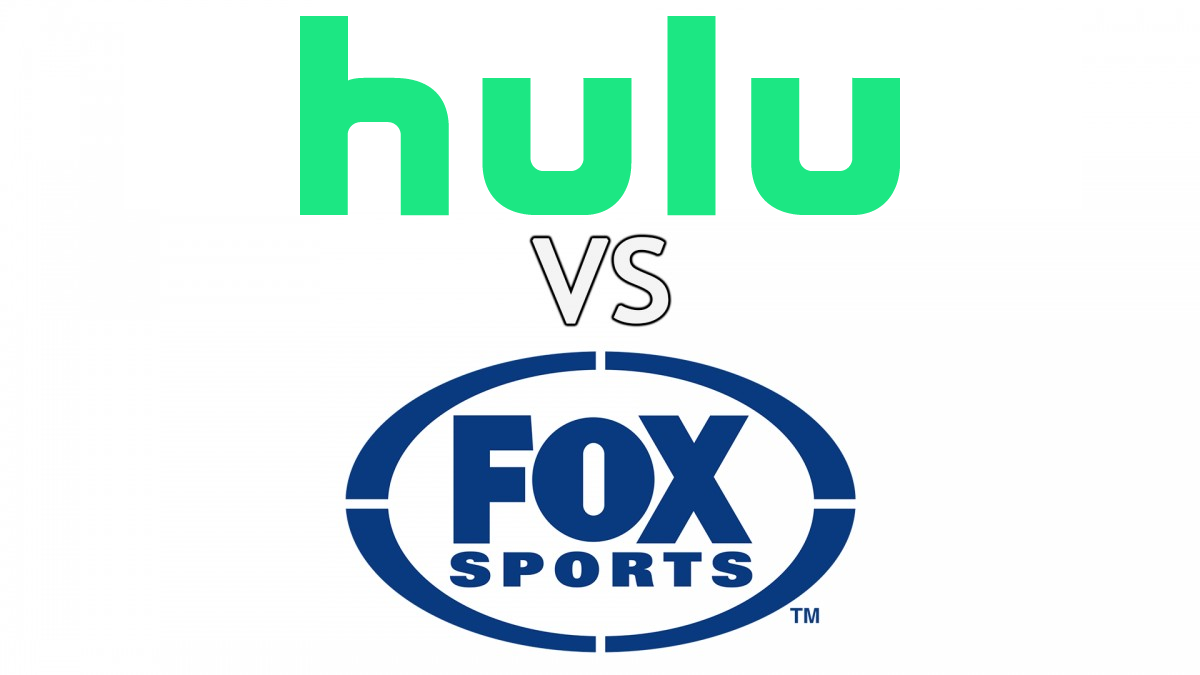 Hulu och Fox Sports logotyper.