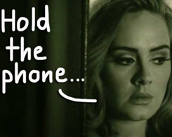 Kvinnans iPhone fungerade inte Gav henne Adeles telefonnummer tillsammans med…