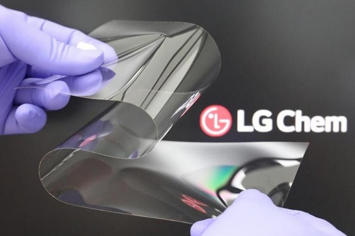LG avslöjar nytt PET-beläggningsmaterial för att förbättra hållbarheten på framtida vikbara skärmar