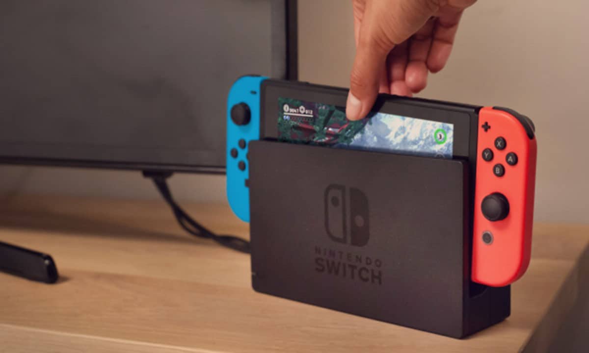 En Nintendo Switch som är en preço-mesmo!  (Mas apenas na Europa)
