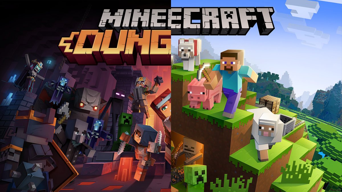 Một cái nhìn phân tách của 'Minecraft Dungeons' và 'Minecraft: Phiên bản Java.'
