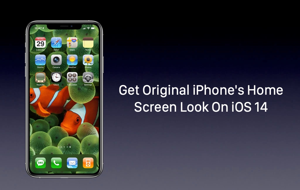 Få utseendet och känslan av den ursprungliga iPhone med iPhone OS 1-ikoner och bakgrundsbilder