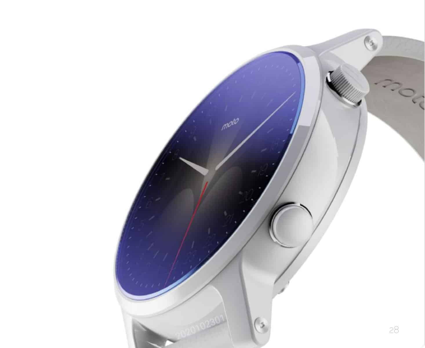 Novo Moto 360?  Motorola Fez “läckte” smart klocka seu novo!