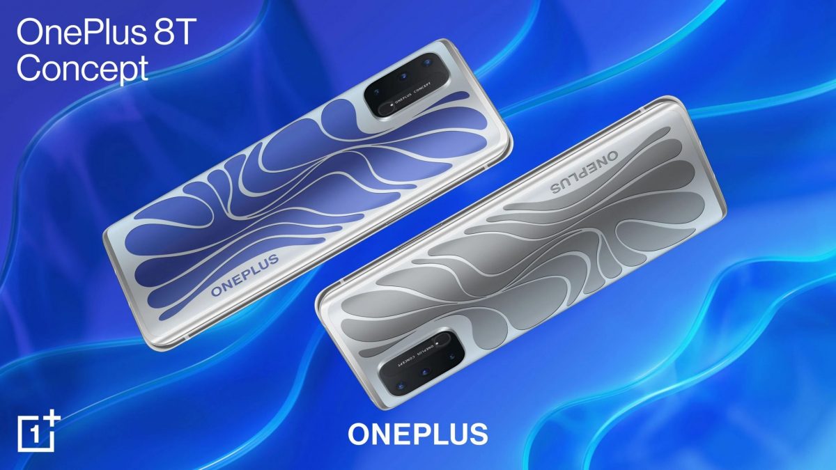 OnePlus 8T-koncept: oma parte traseira realmente magica!