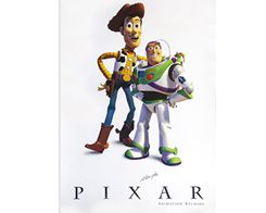 Pixar-affischen signerad av Steve Jobs säljs för 31 250 dollar…