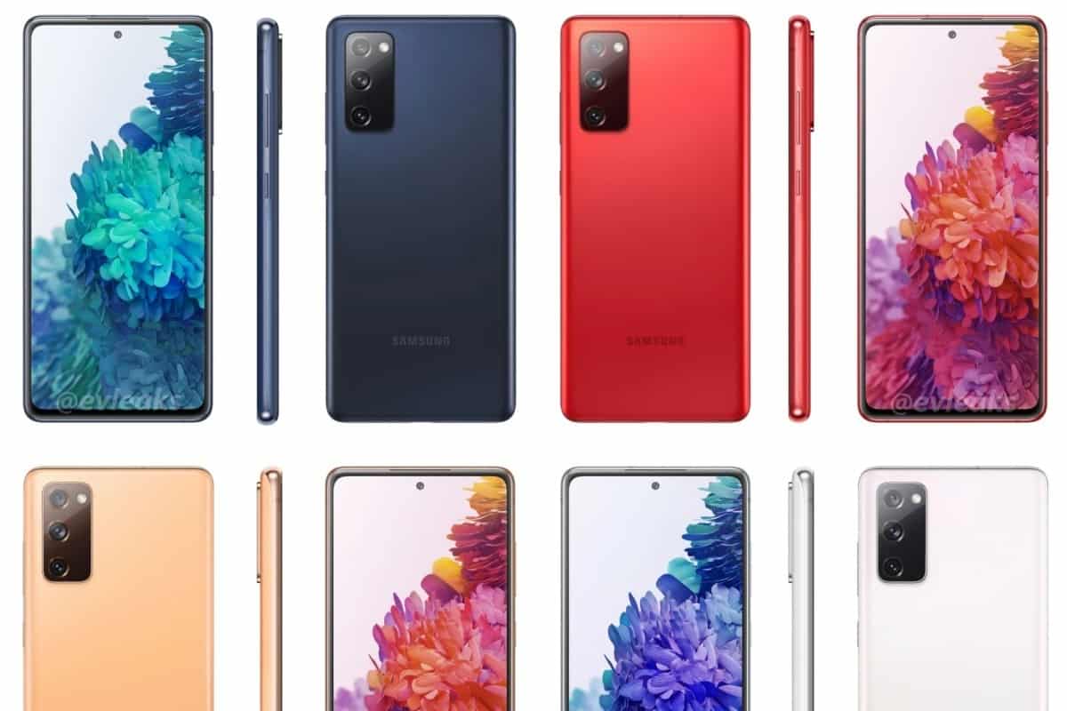 Samsung deixa Escapepar eller Galaxy S20 FE 5G Antes do Lançamento