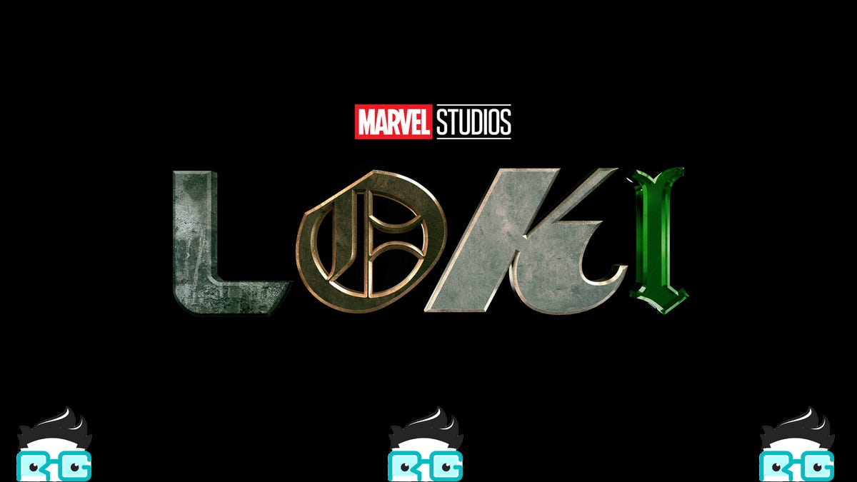 Logo Loki dan tiga logo Review Geek