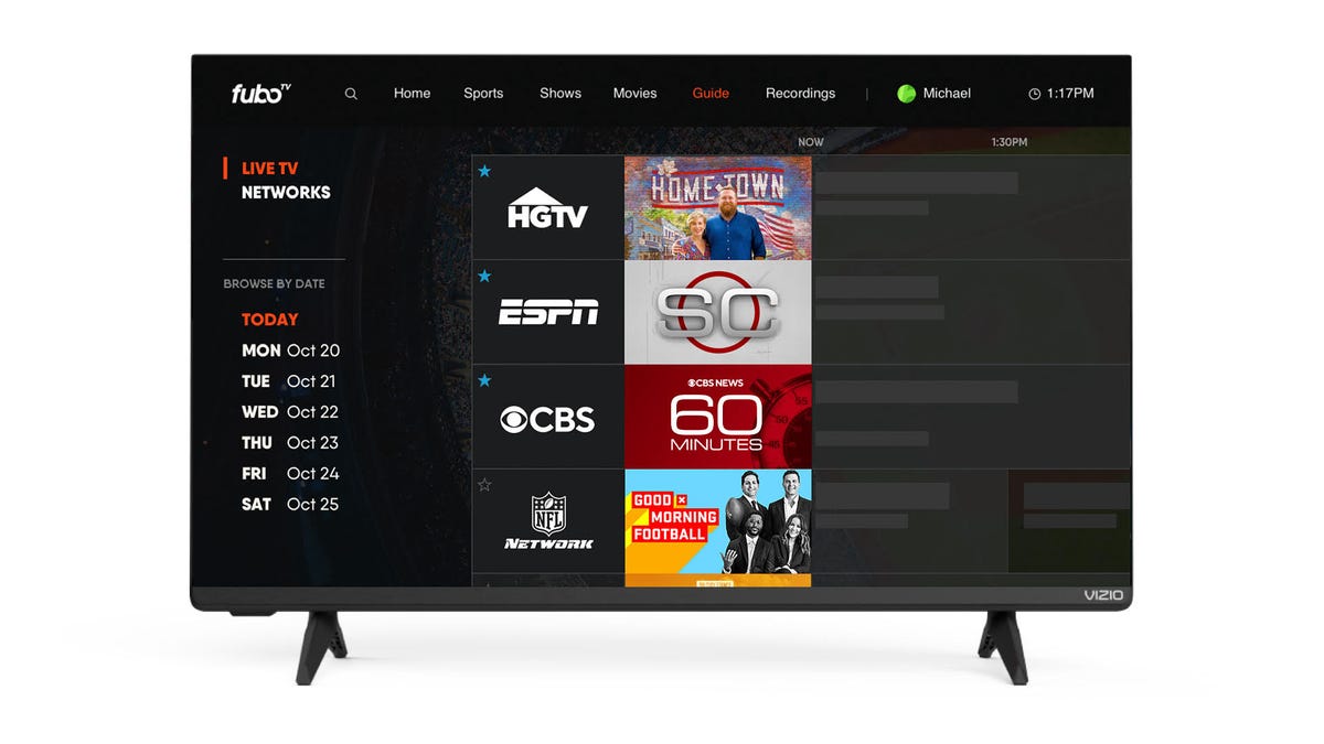 FuboTV-appen kommer till Vizio SmartCast lagom till NFL-säsongen