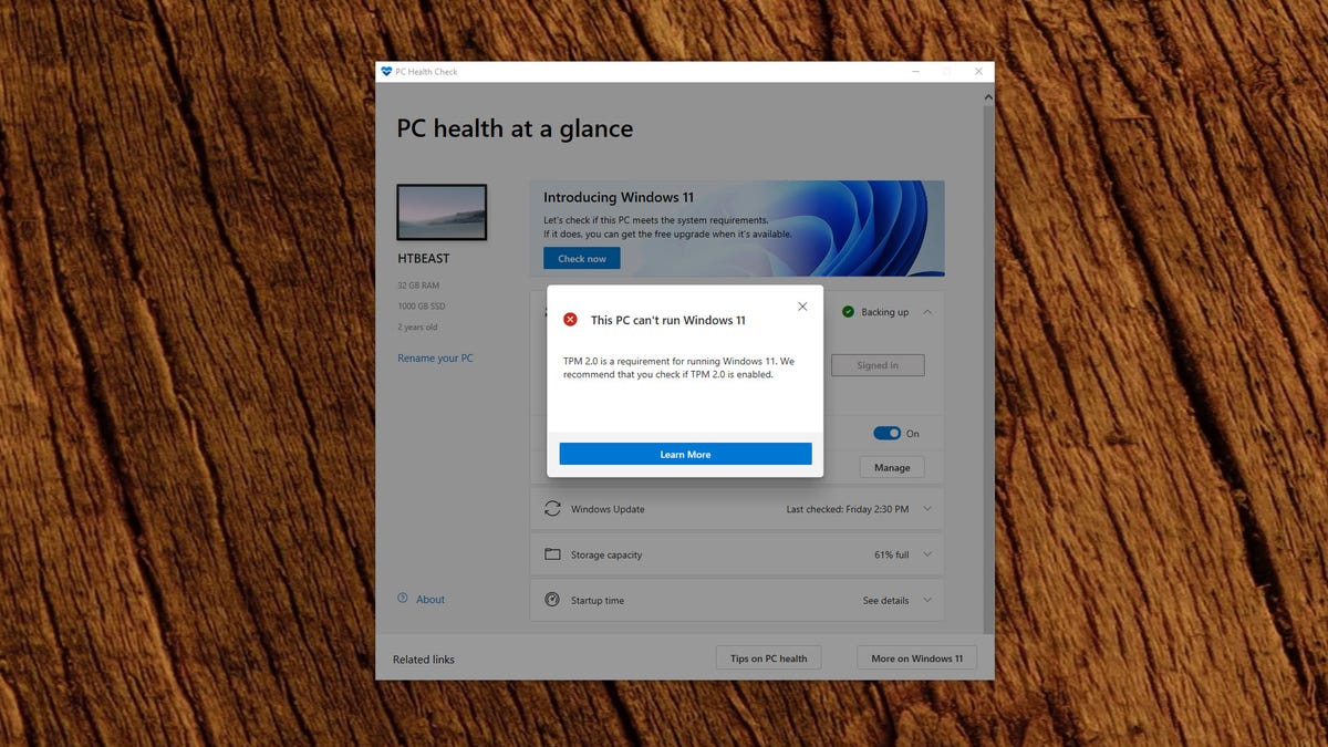[Update: Back!] Microsoft Windows 11 Alat Kompatibilitas Sekarang Memberitahu Mengapa PC Anda Tidak Dapat Diupgrade 1