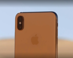Video unboxing iPhone XS Max guld