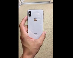 Video iPhone X terbaru di alam liar memamerkan desain putih