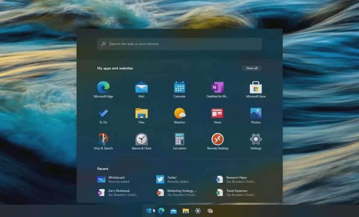 Afinal eller Windows10X stöder applikationer som Windows 10 mesmo!