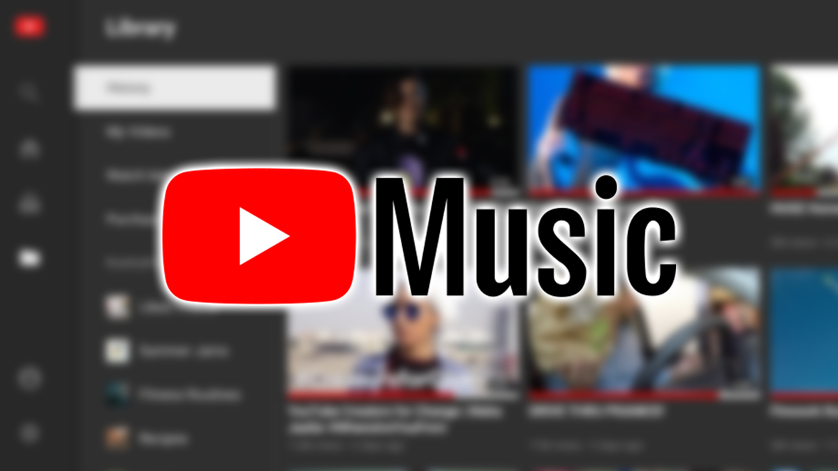 YouTube Music-logotypen.