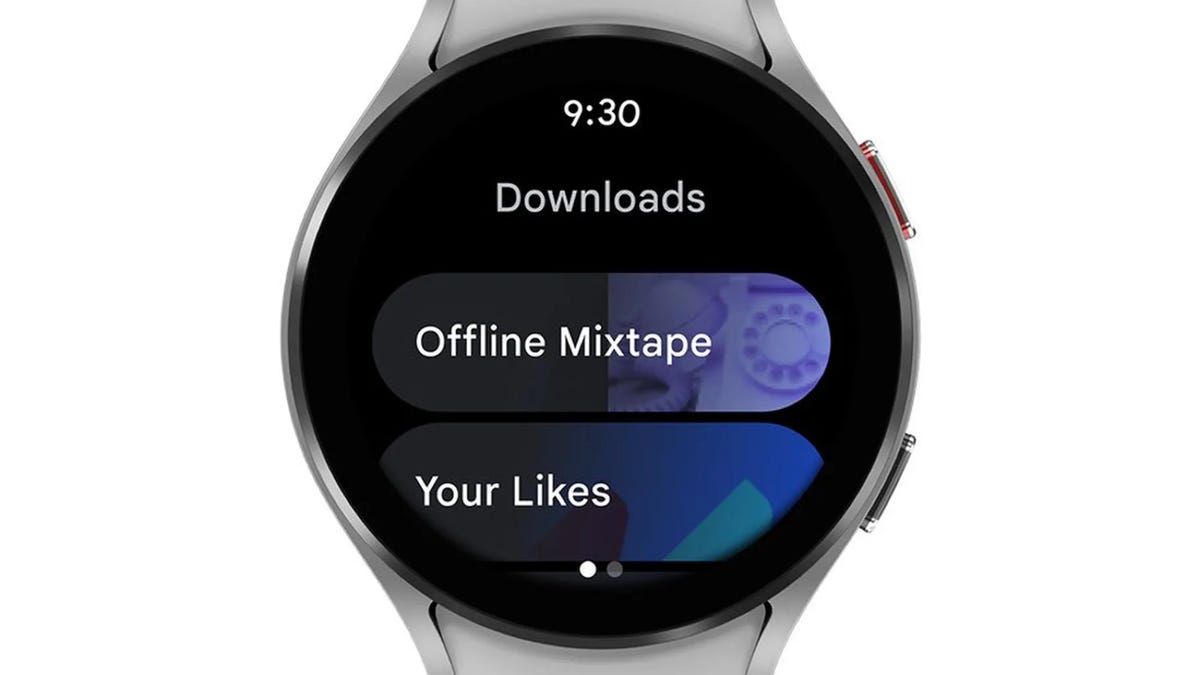 YouTube Aplikasi jam tangan Music Wear OS