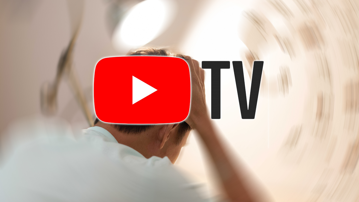 Một người đàn ông bị đau nửa đầu sau khi nghe về YouTube TV tăng giá.