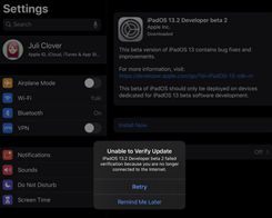 iOS 13.2 Beta 2 Brick några iPad Pro-modeller, uppdatera nu…