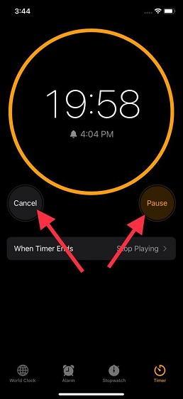 Pausa Apple Music Sleep Timer