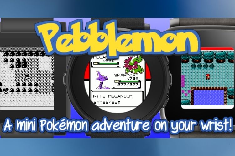 Kiểm tra cái này Pokemon Trò chơi chạy trên đồng hồ thông minh Pebble của bạn