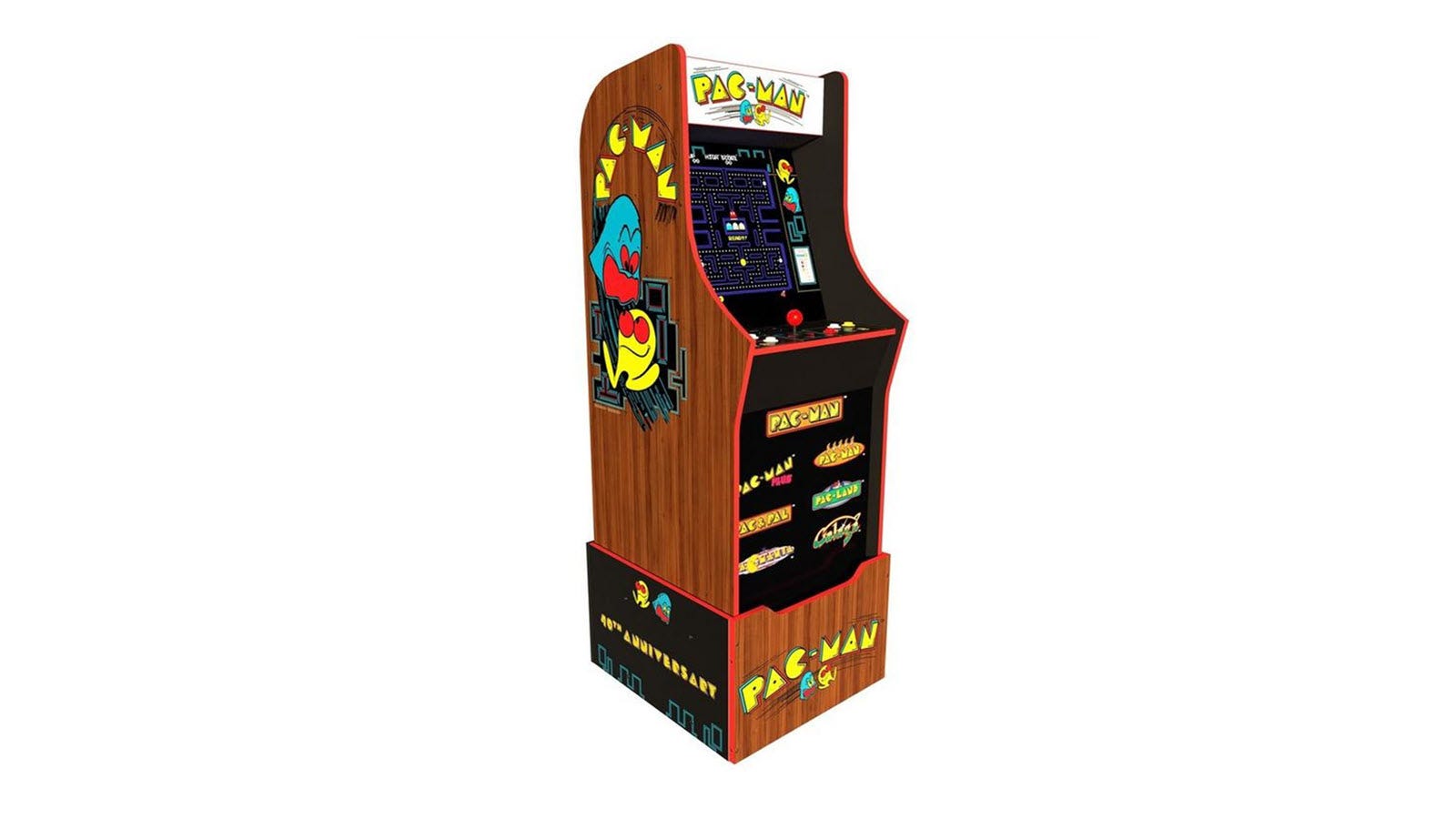 Máy Arcade1Up PAC-MAN 40th Anniversary Edition.