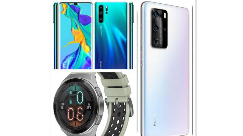 The Huawei P30 Pro is priced at Rs 56,490, the Huawei P40 Pro at USD 925.79 (Rs 70,000 approx) and the Huawei Watch GT 2e at Euro 168.99 (Rs 14,000).
