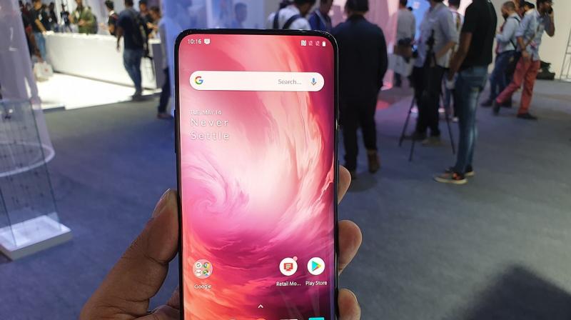 A file photo of a OnePlus 7 Pro launch (Photo
