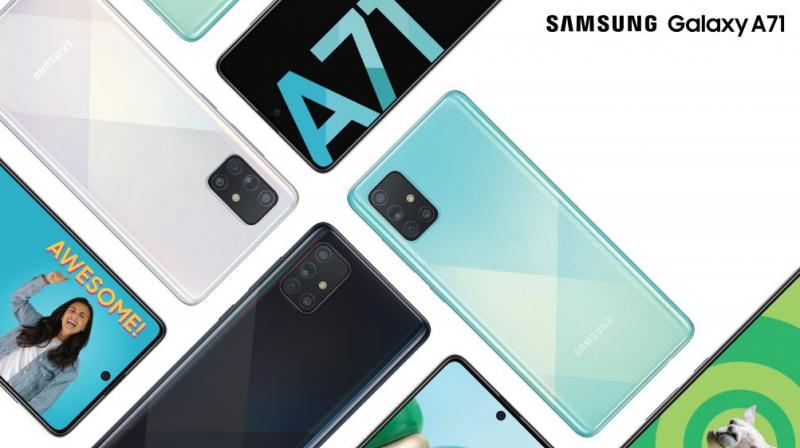 Galaxy A71’s 6.7” Infinity-O Display with the all new Super AMOLED Plus technology, which is extremely thin and light, delivers a true immersive experience.