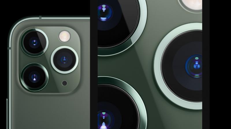 Denna applikation gör det möjligt att fånga flera kameror samtidigt från iPhone 11