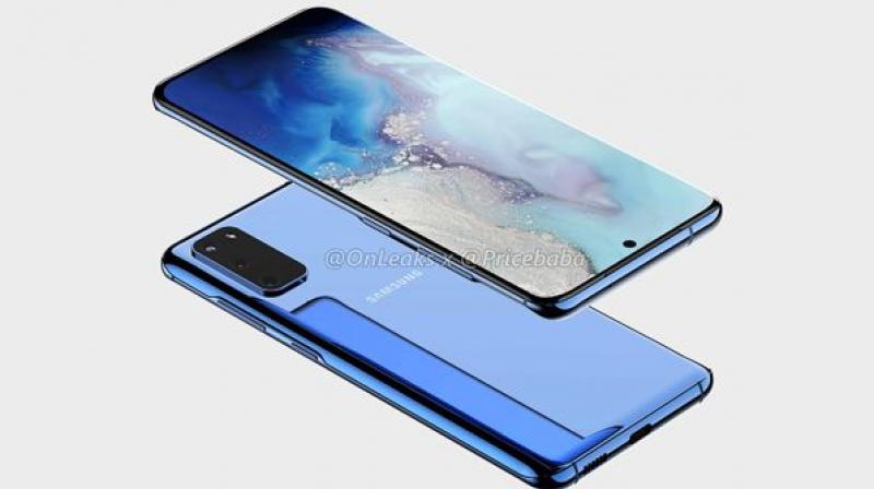 With these new renders, we see the Galaxy S11e with a curved screen that measures about 6.2 to 6.3-inches.