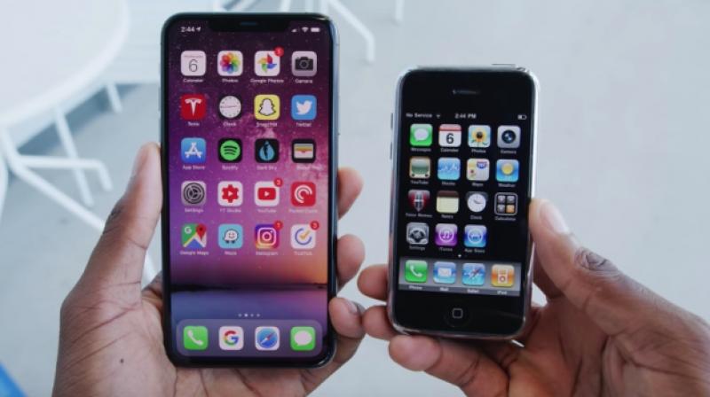 Video av den ursprungliga iPhone vs iPhone 11 Pro ger oss allvarlig nostalgi