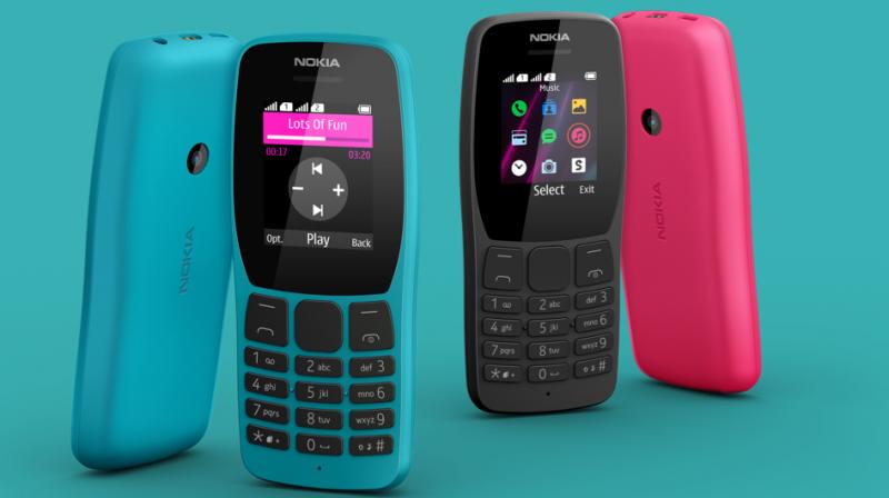 Den prisvärda Nokia 110 erbjuder uppslukande underhållning i fickan