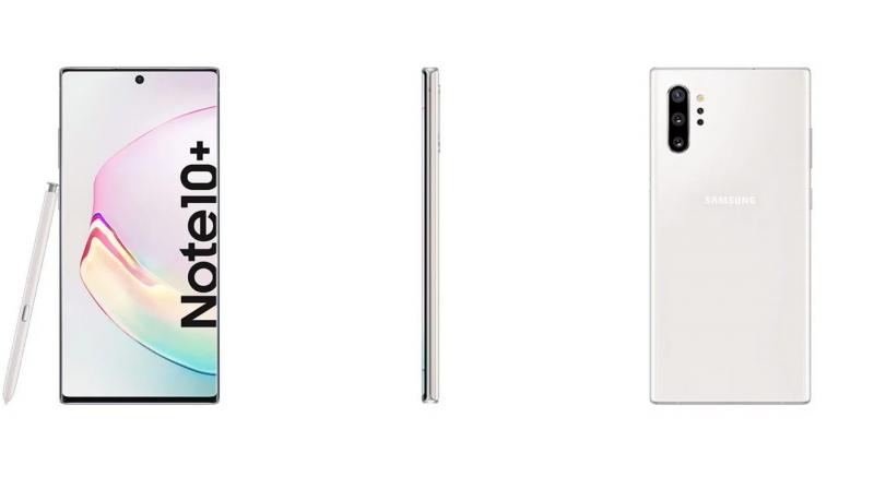 Detta är Samsung Galaxy Note 10 Luxury New Color, Aura White