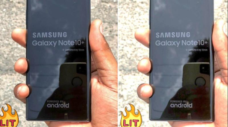 iPhone 11R 2019 ses med Samsung Galaxy Note 10+ i samma praktiska foto